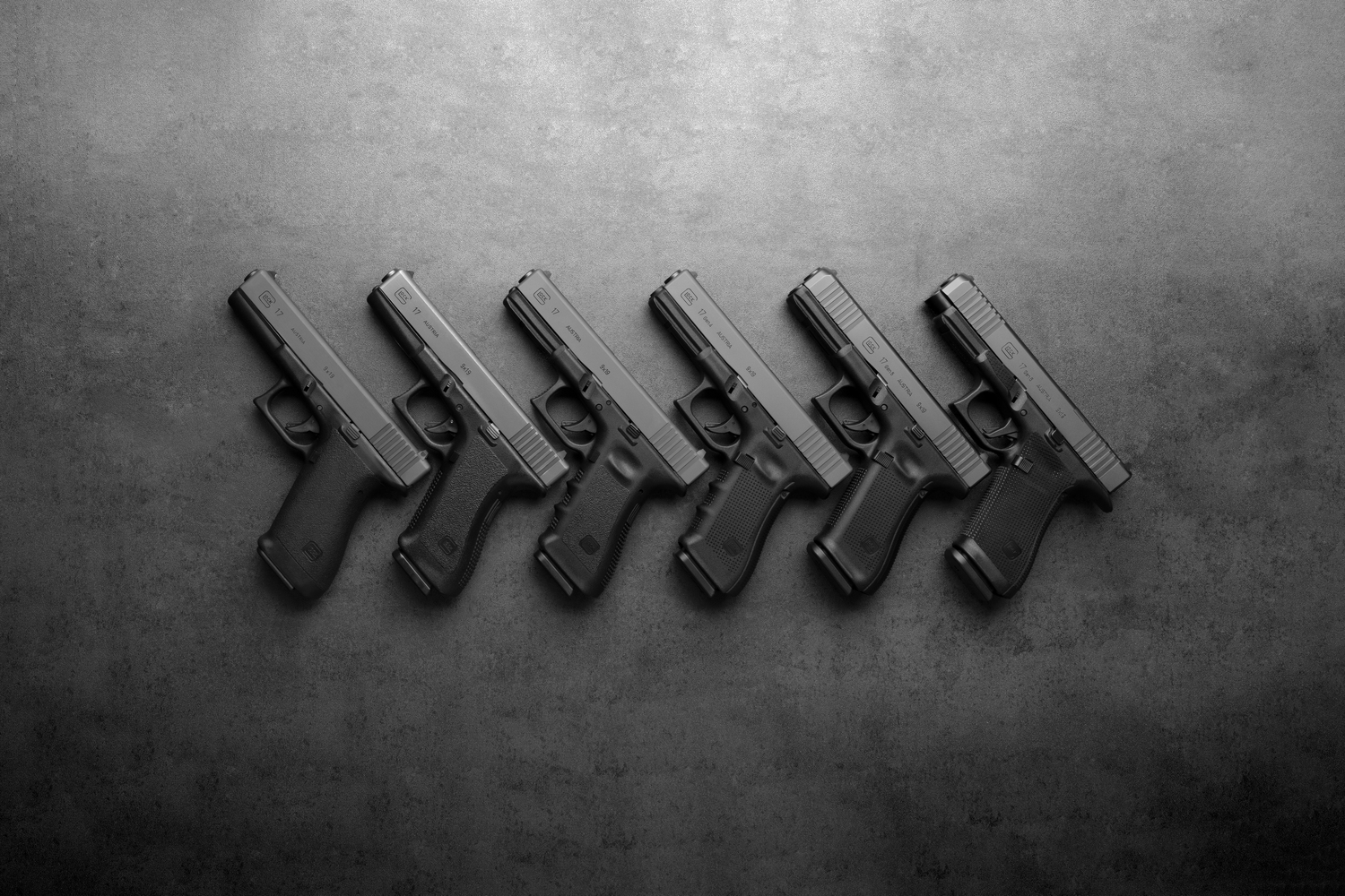 Evolución de los modelos G17 de GLOCK